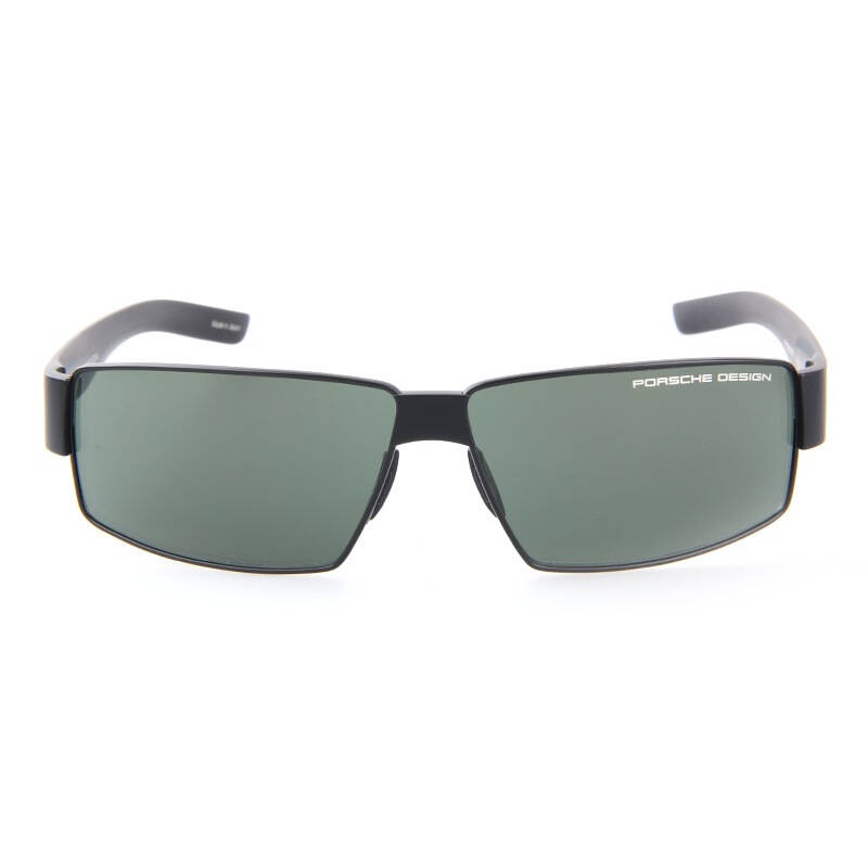 porsche 保时捷 男款黑色镜框墨绿色镜片眼镜太阳镜 p 8529 a 64mm