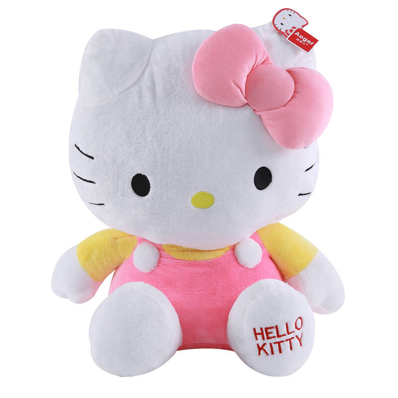 毛绒玩具 hello kitty系列坐式hello kitty/凯蒂猫公仔生日礼物布娃娃