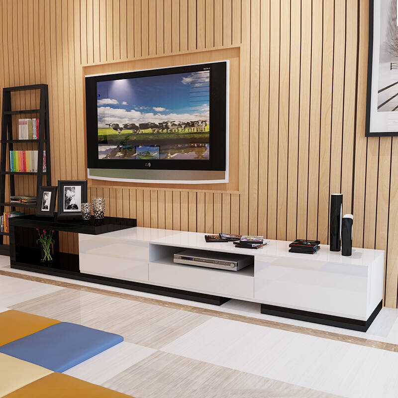 慕尼思丹电视柜简约小户型电视柜客厅电视机柜 可拉伸