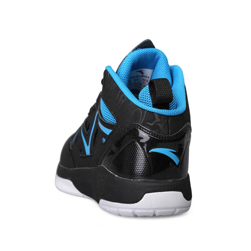 安踏anta男鞋 篮球鞋男运动鞋 减震防滑 黑/奥运蓝/安踏白 44