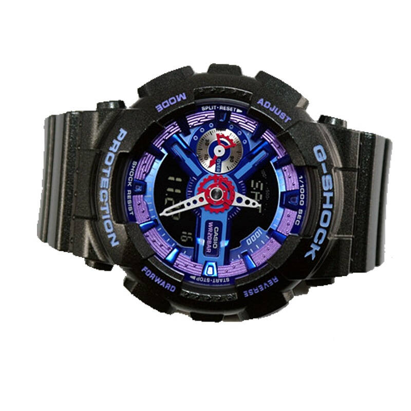 卡西歐(casio)手錶 g-shock系列小型撞色炫彩運動男表gma-s110hc-1a