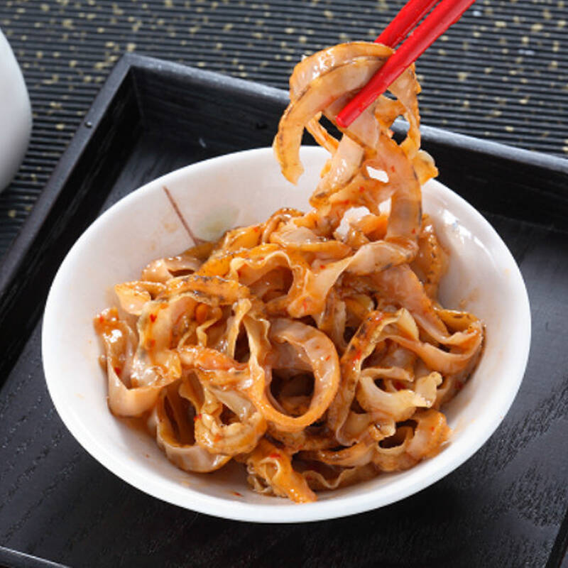 尚致青岛特产辣味扇贝裙边600g预调味直接食用麻辣香甜直供星级酒店