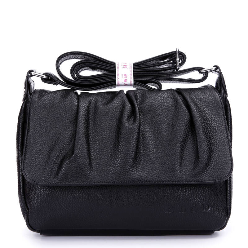 保罗乔伊女包 女士斜挎包 2015新款单肩包斜跨包时尚复古褶皱斜跨小包