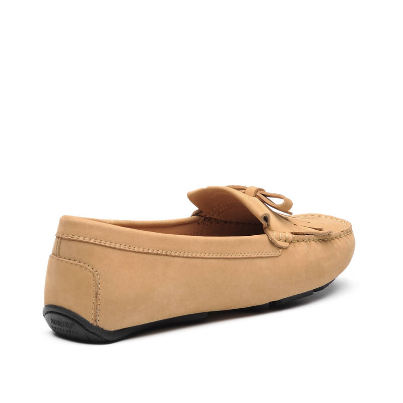 aumu 2016春季百搭款豆豆鞋女鞋真皮浅口平底圆头单鞋