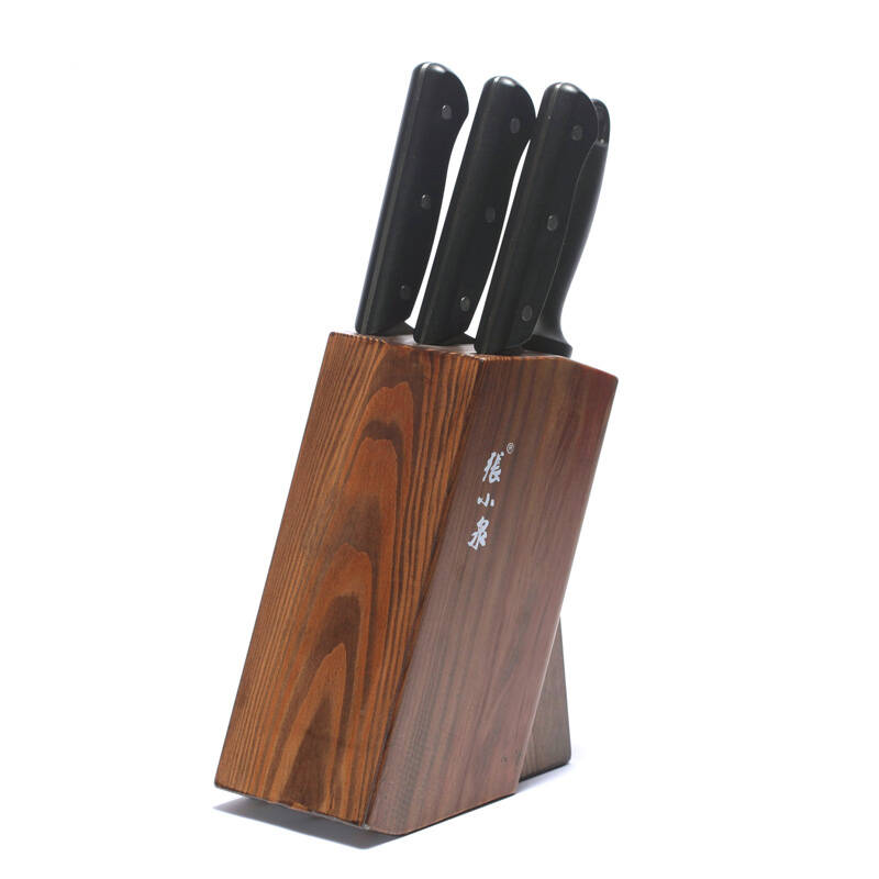 张小泉黑金刚套刀 厨房刀具七件套装 菜刀组合