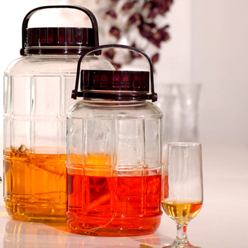 常青藤酒庄(la font des vignes)巧克力色方格梅酒瓶泡酒瓶酿酒瓶自酿