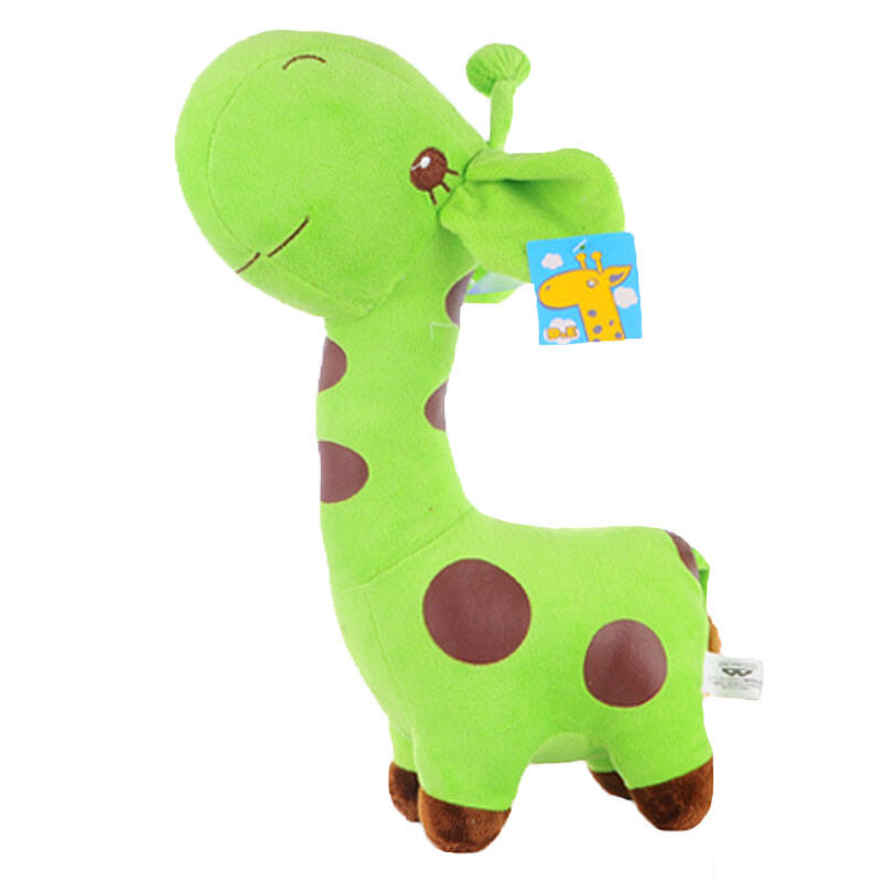 长颈鹿公仔大号梅花鹿毛绒玩具布娃娃小鹿玩偶布偶创意婚庆 绿色 50cm