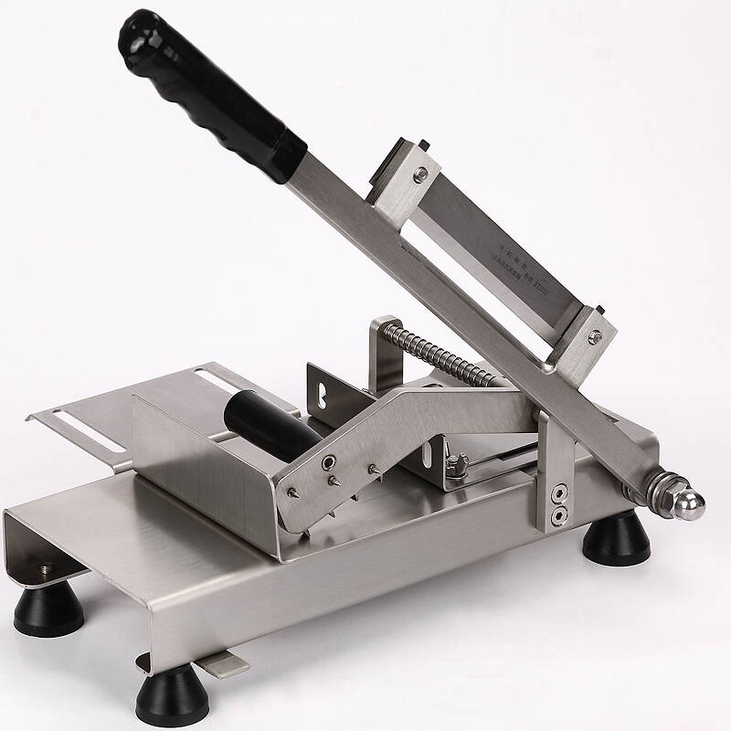 狮牌手动切片机系列 家用不锈钢多功能切肉机 切羊肉片机 st100