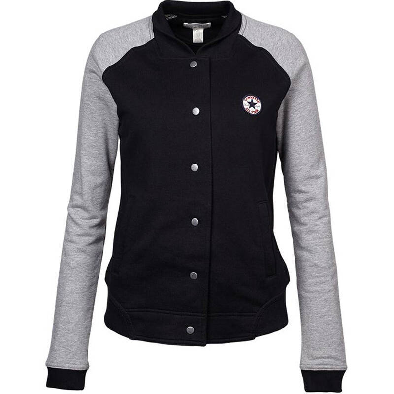 匡威converse女子棒球开衫2015春新款夹克外套10577c001 10577c03
