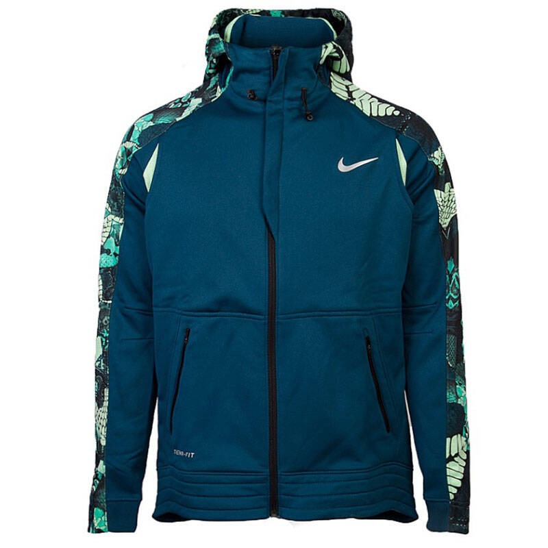 耐克nike askobe科比黑曼巴 蛇图腾连帽夹克外套 641196 -547-496