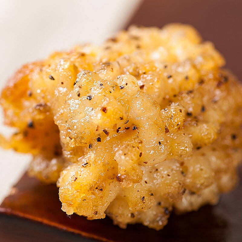 獐子岛 大连特产 椒盐鱿鱼花300g 裹粉入味鱿鱼卷 半品成菜 冰鲜冰冻