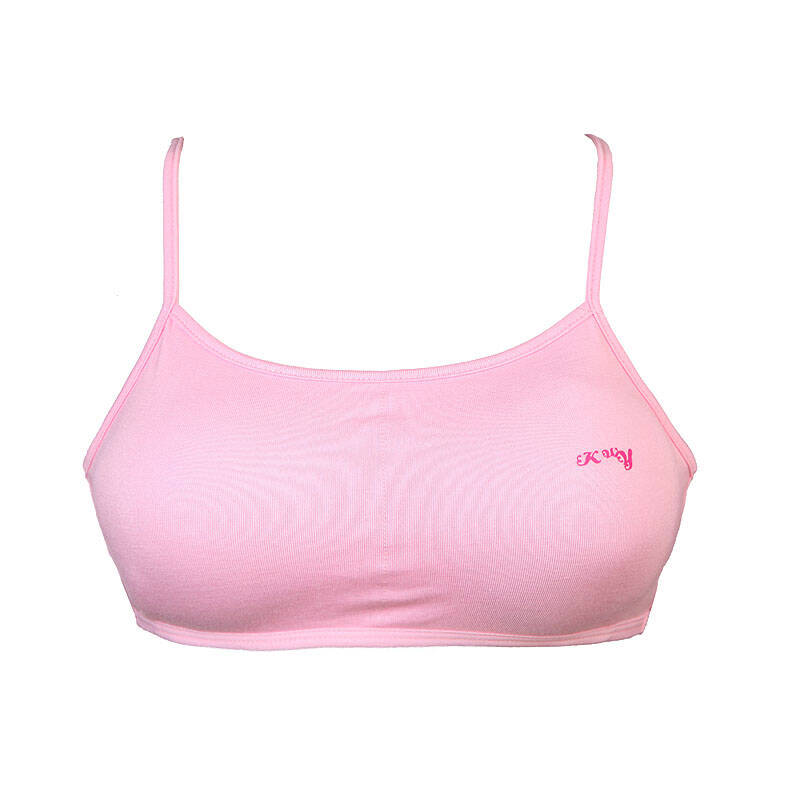 可娃衣kewayi少女文胸学生发育期内衣莫代尔工字儿童运动背心式无钢圈