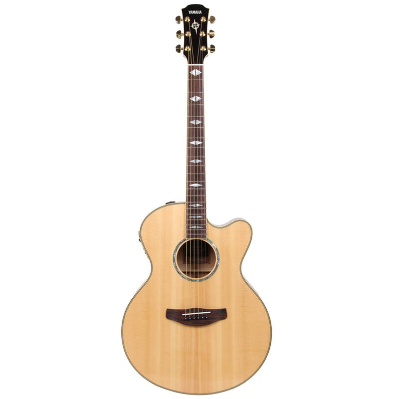 正品yamaha 雅马哈 cpx1000 缺角 单板电箱吉他 民谣吉他 送大礼包