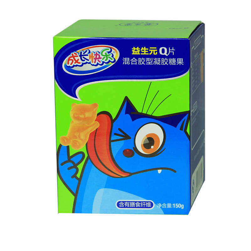 养生堂成长快乐益生元q片软糖3g*50片