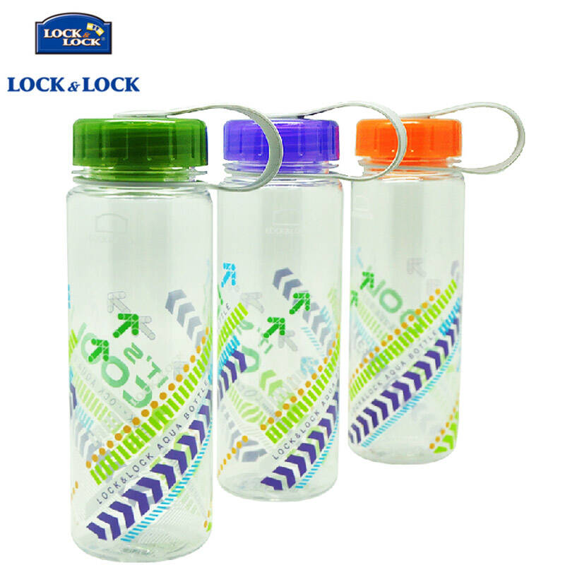locklock棒棒糖系列水杯-500ml)塑料水壶 -hlc613tg/v/o)gb46