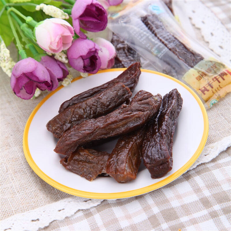 内蒙古锡林郭勒盟-草原峰煌风干牛肉原香味500g