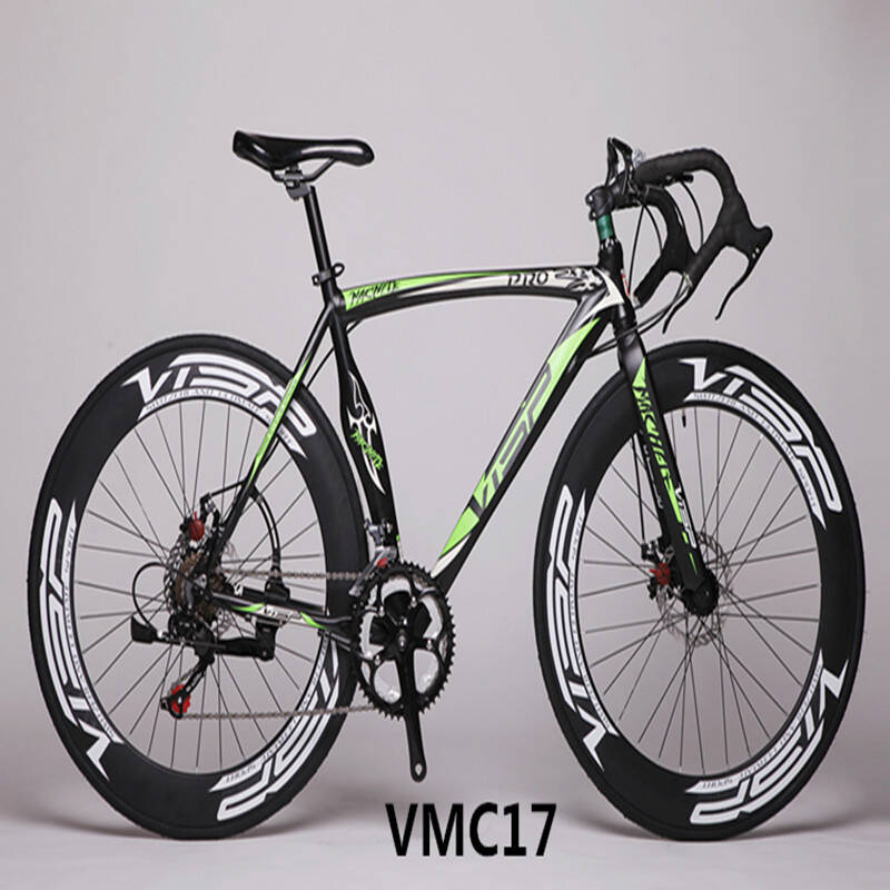 visp machete 700c弯刀碟刹公路自行车 vmc17 98包装免安装