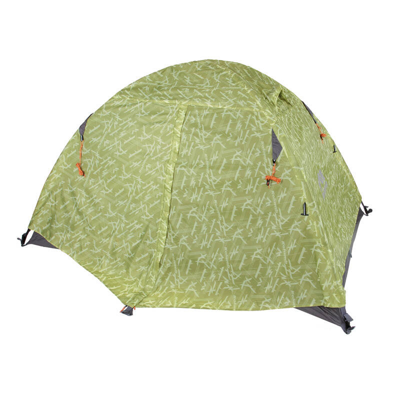 kolumb哥仑步双人双层玻杆露营帐篷户外野营帐篷哥伦布防雨 出游必备