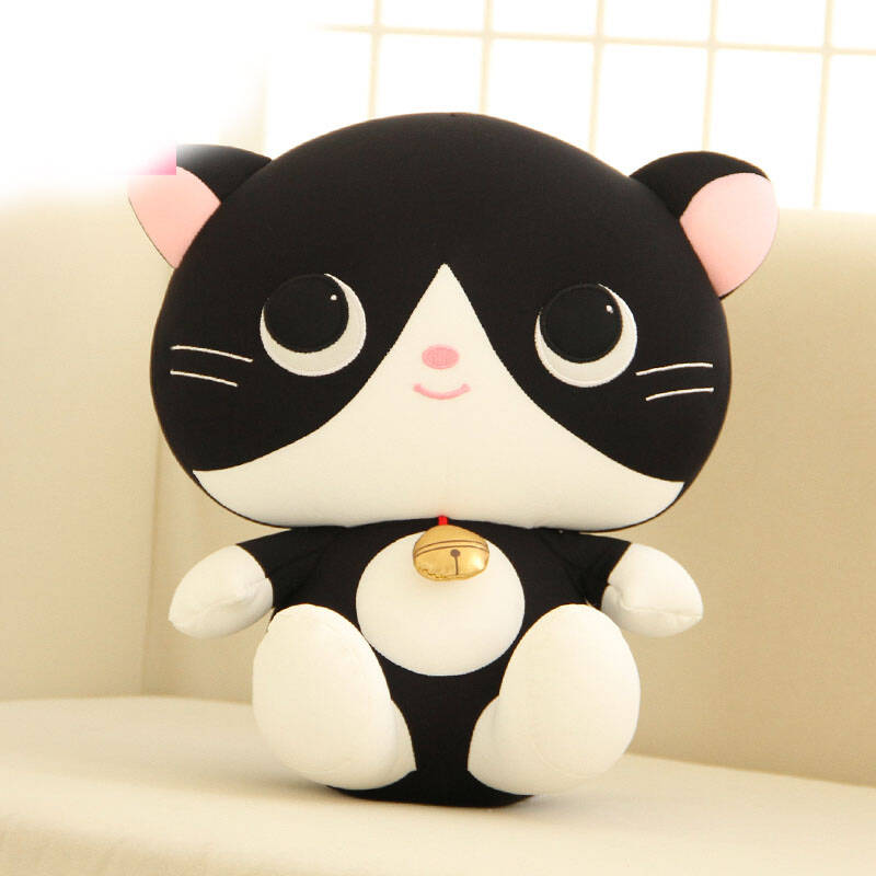 贝克蜜雪 卡通动物联萌泡沫粒子大黄鸭公仔玩具布娃娃圣诞生日礼物