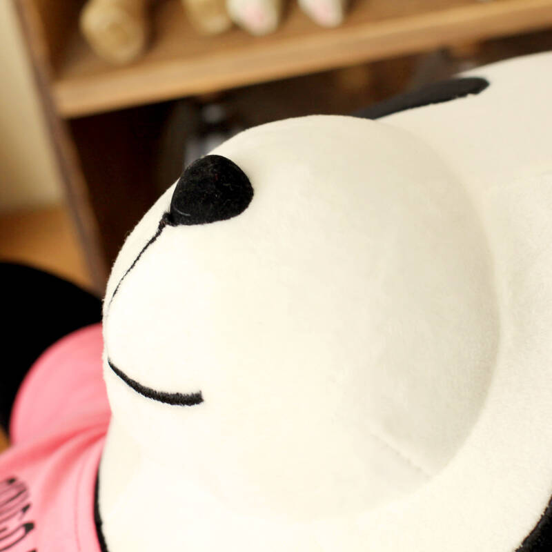 宾果熊猫公仔穿衣熊猫毛绒玩具泰迪熊布娃娃玩偶情人节女生礼物 超人