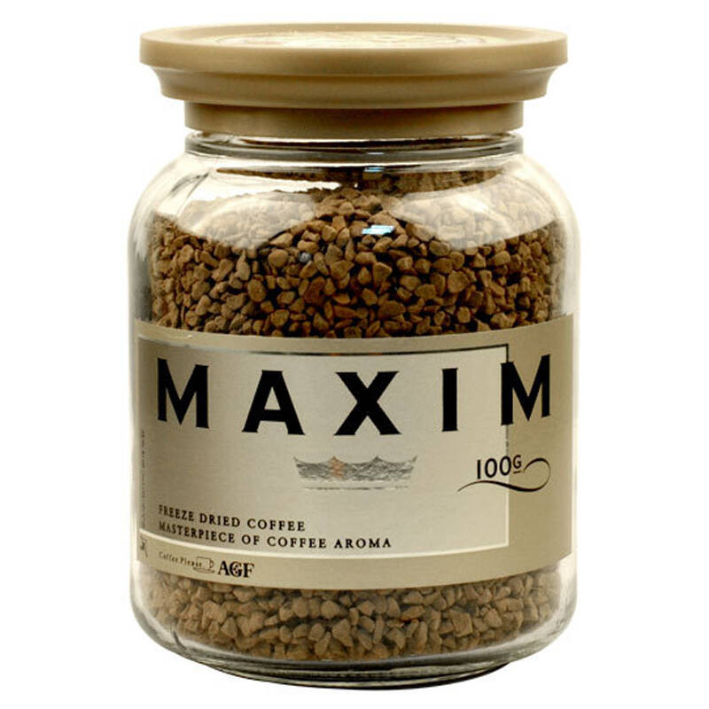 日本maxim马克西姆 agf速溶咖啡100g 日本原装进口