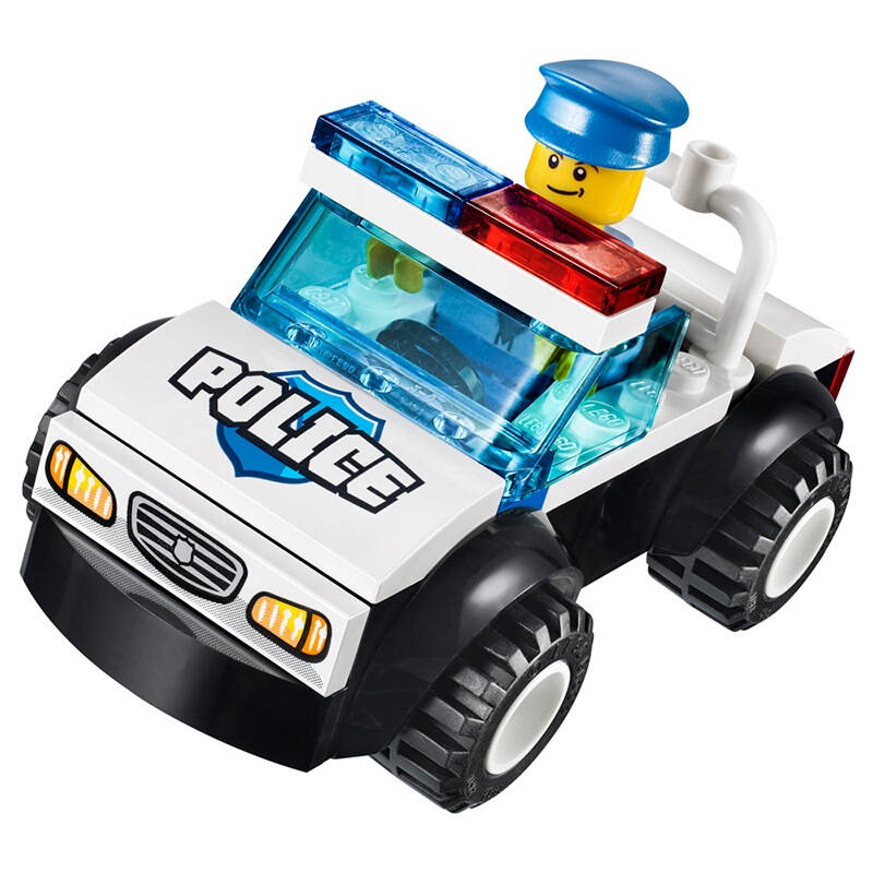 乐高(lego) juniors 小拼砌师系列 警察大追捕 10675 积木儿童益智