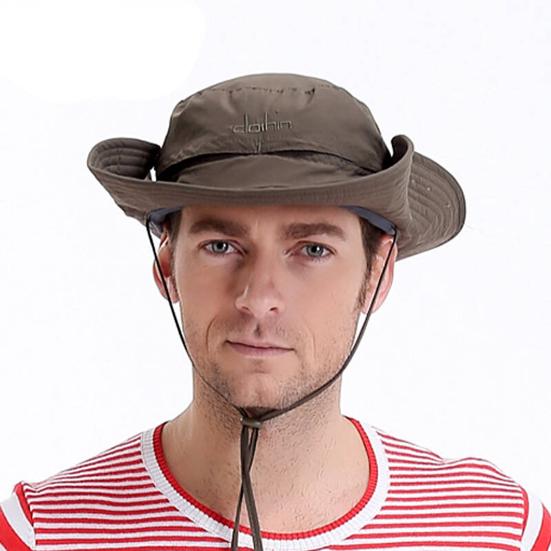卡鲁森(clothin)卡鲁森男女遮阳帽子太阳帽牛仔帽户外潮大沿防紫外线