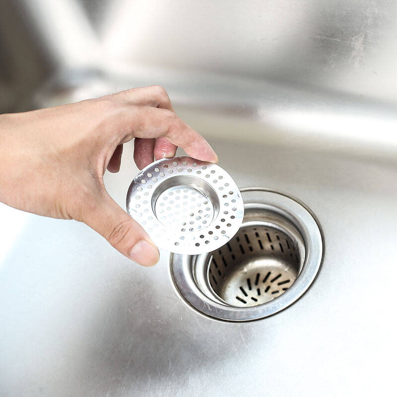 housesense 厨房水槽地漏过滤网 不锈钢滤网 排水口过滤网 不锈钢过滤