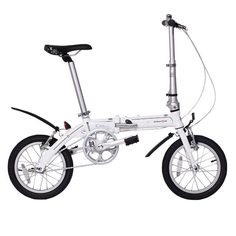 dahon大行 经典热卖14寸折叠自行车超轻便携 bya412 白色
