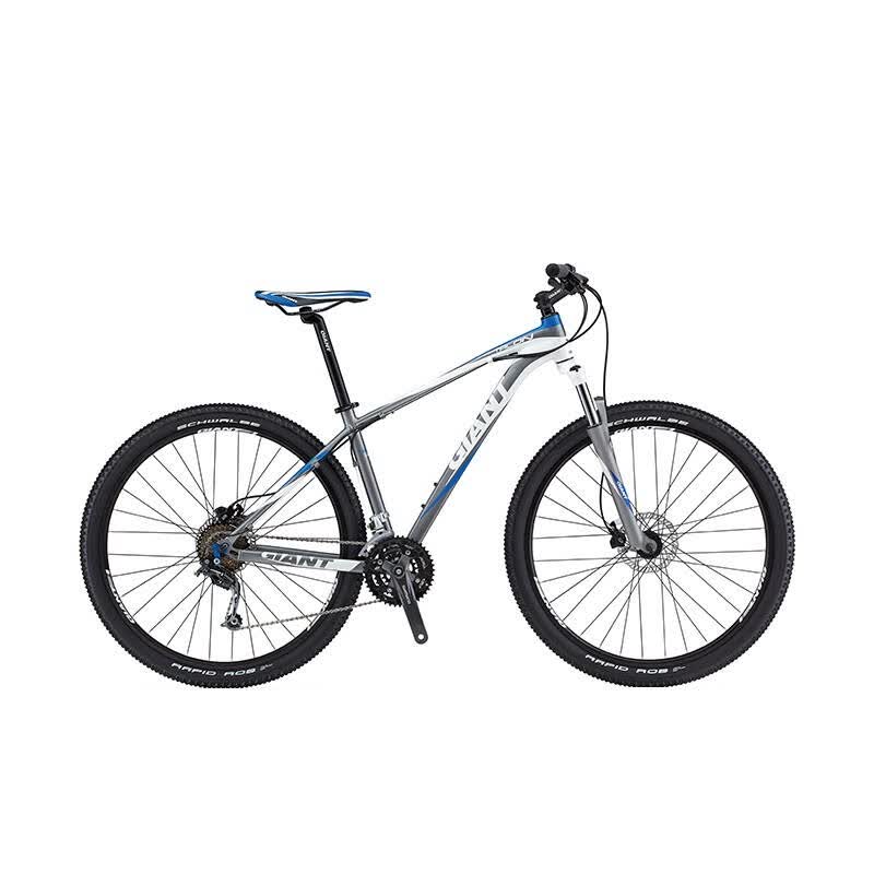 捷安特talon 29er 1台湾进口29寸山地车大轮径自行车 灰/白 s - 京东