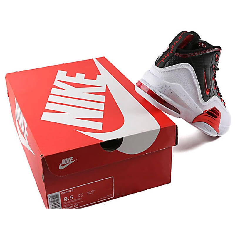 耐克nike 皮蓬6代复刻公牛队 男子气垫篮球鞋 705065-100-400-151 白