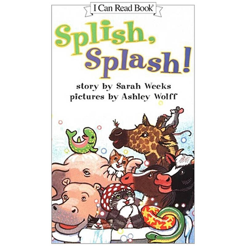 splish splash! my first i can read少儿英文书原版经典启蒙