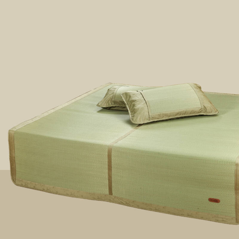 黄古林凉席海绵草席三件套1.8米 180*200cm