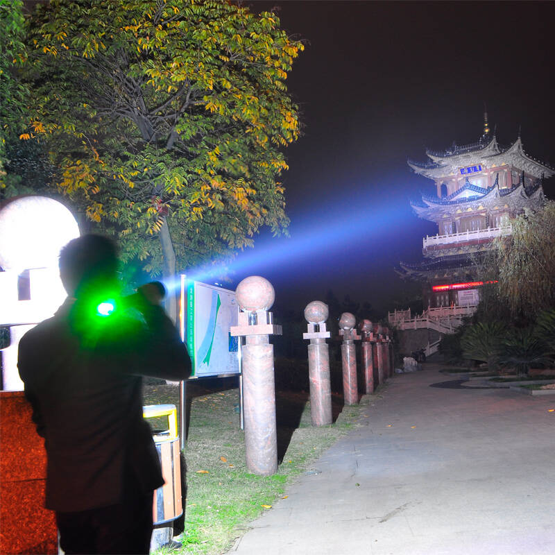 翰光hg手电筒 大氙气85w强光探照灯充电式疝气远射王5000米黄光狩猎