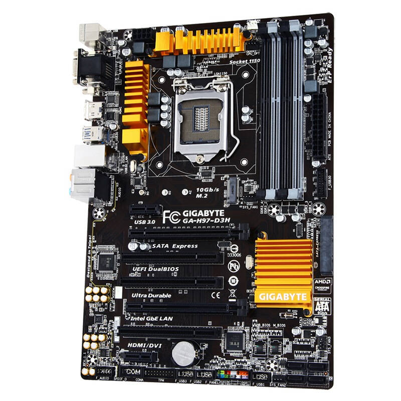 技嘉(gigabyte) h97-d3h主板 (intel h97/ lga1150)【图片 价格 品牌