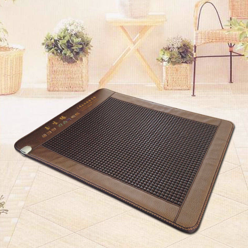 韩国进口赭石床垫双温双控加热远红外保健理疗锗石床垫 咖啡豆款 1.