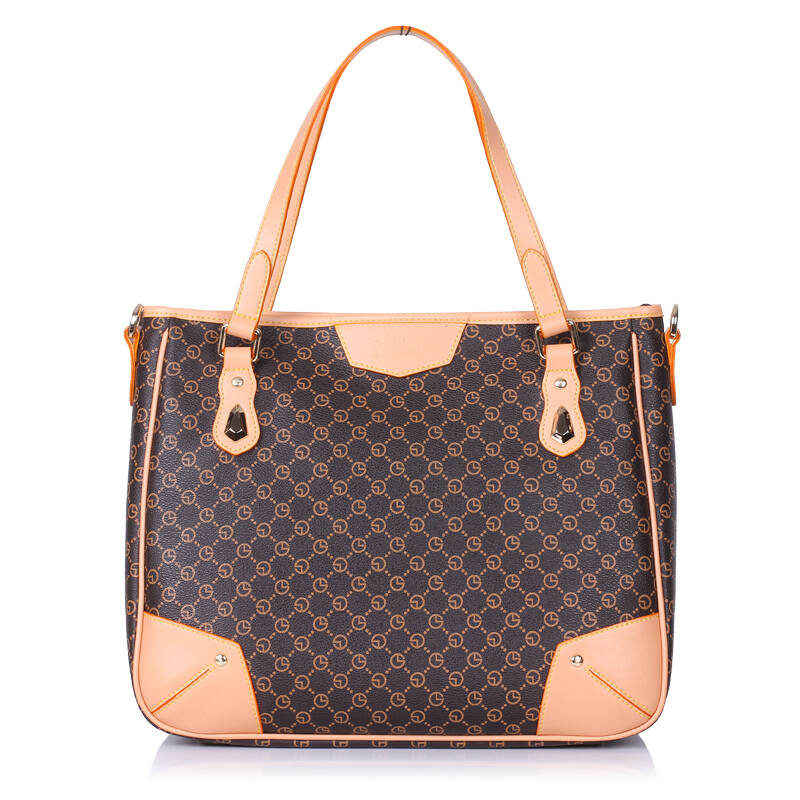 金利来goldlion女士复古休闲时尚手提单肩包 欧美流行女包大容量女式