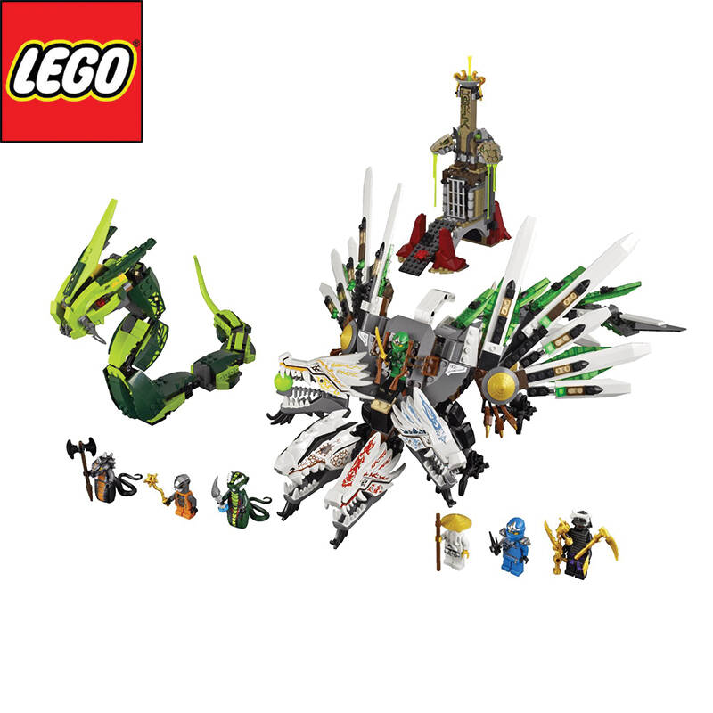 lego 乐高 幻影忍者系列 龙船史诗大决战 9450