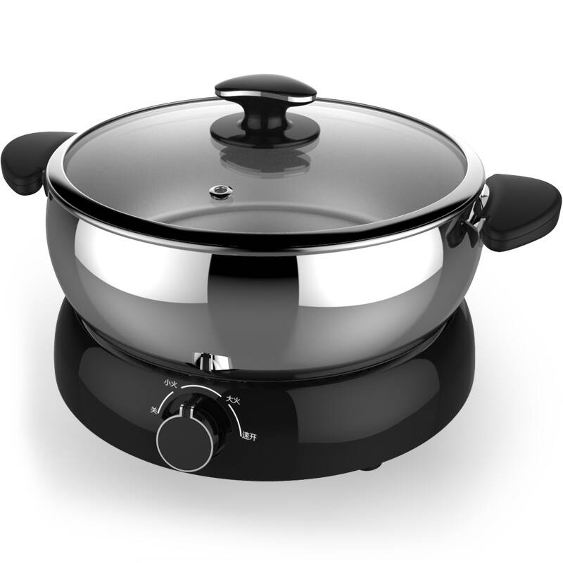 利仁电火锅hg-f426ba韩式多功能电热锅 分体式火锅家用多用锅烧水锅