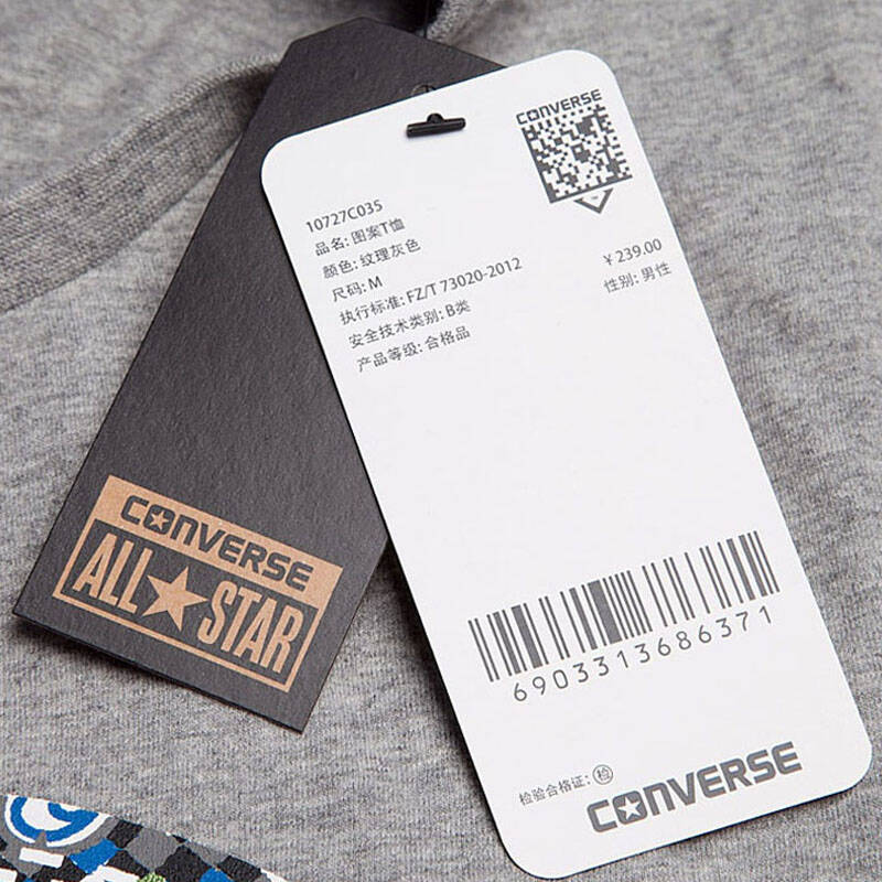 匡威2015新款男子运动短袖t恤10727c102 10976c102 10920c003 货号