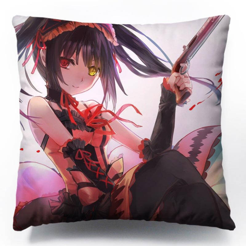 漫天星 约会大作战动漫周边抱枕双面靠枕沙发靠垫办公室靠枕 3 豪华方