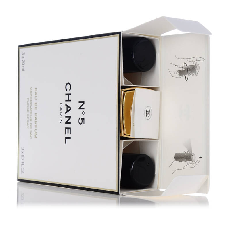 chanel/香奈儿5号香水女士 n°5 香水持久 20ml*3