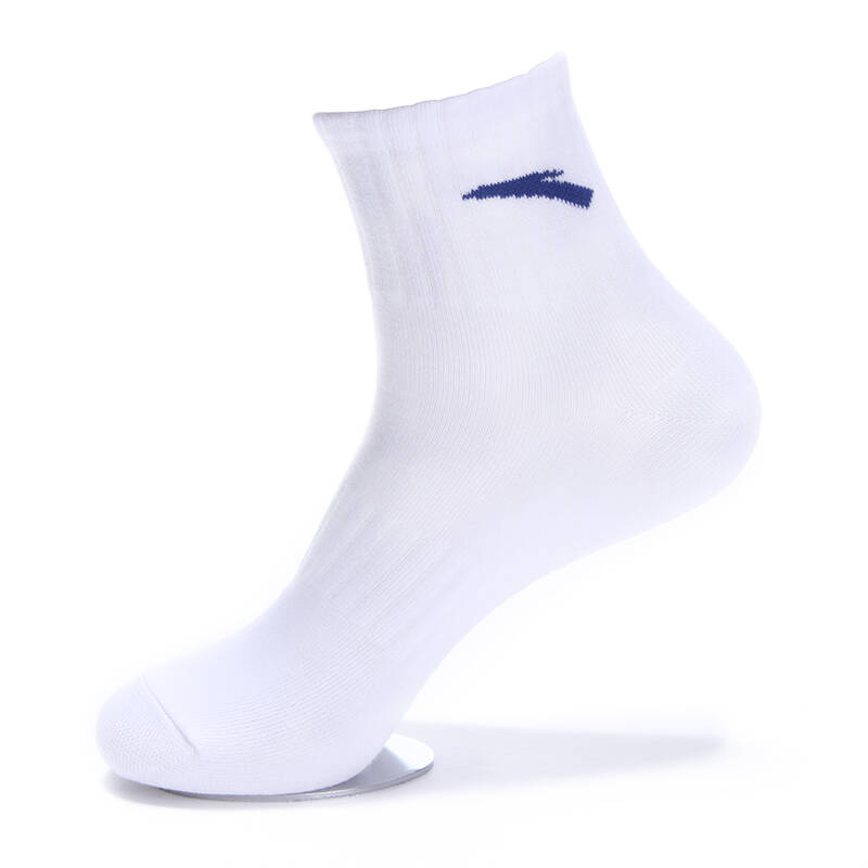 安踏anta运动男袜2015春新款透气保暖防臭吸汗袜子19511311 -1白色