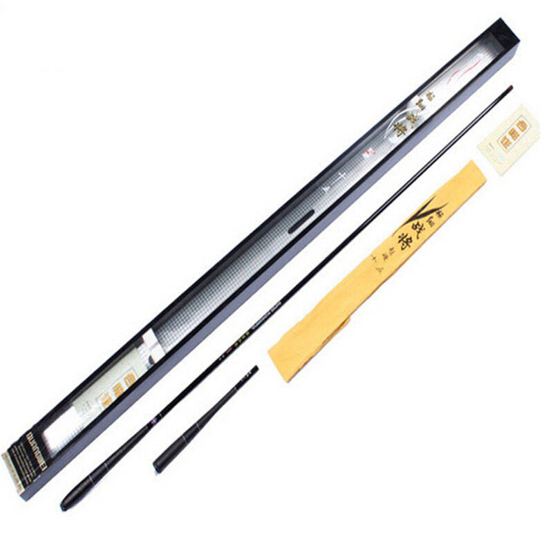 光威极细战将超轻超细碳素台钓竿鱼杆带换把竞技鲫鱼杆 5.4米 实心稍