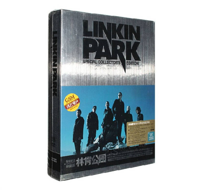 林肯公园linkin park 特别纪念珍藏版专辑 dvd 4cd 海报