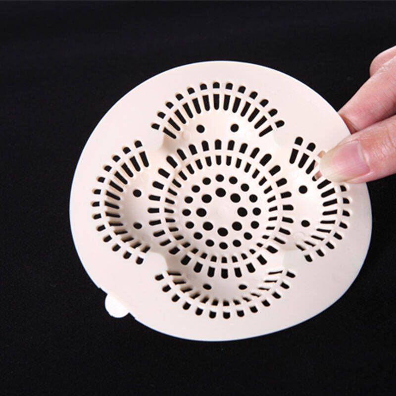 硅胶吸盘地漏 卫生间地漏 毛发过滤网