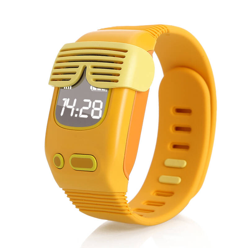 阿巴町 咘瓜kt02s系列 360度呵护儿童安全智能手环穿戴gps定位手表