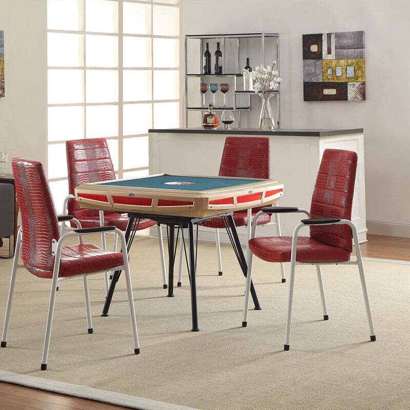 国仕2s 12cm超薄 香槟金色 全自动麻将机/麻将桌 铁管脚 54#牌型108张