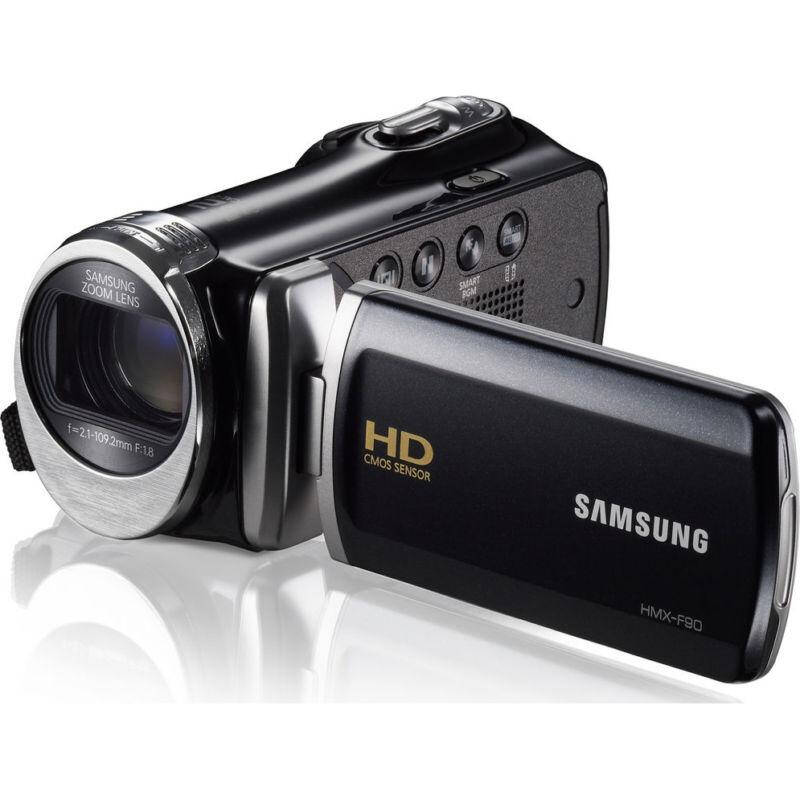 【ebay海外精选】三星samsung hmx f90 52 倍优化变焦高清摄像机-黑