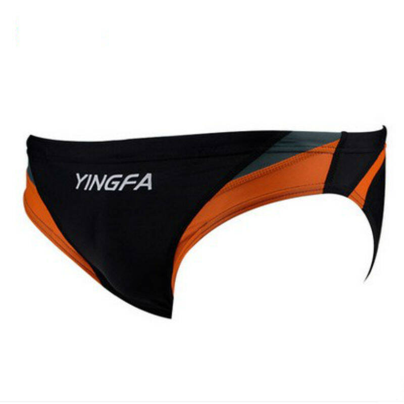 英发(yingfa) 比赛三角泳裤 有儿童码 带排水线 9462-2浅蓝色 xxl